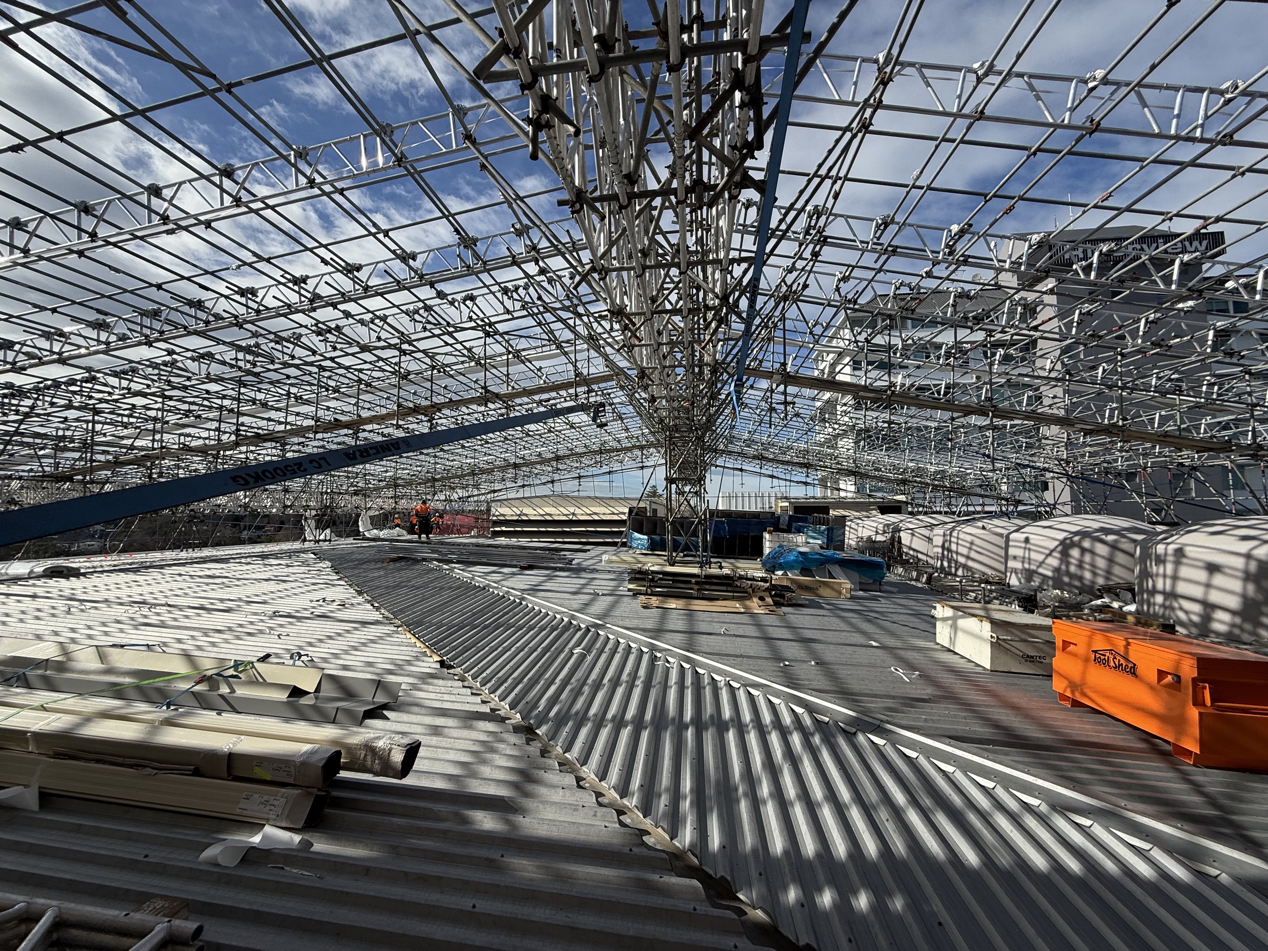Temporary Roofs